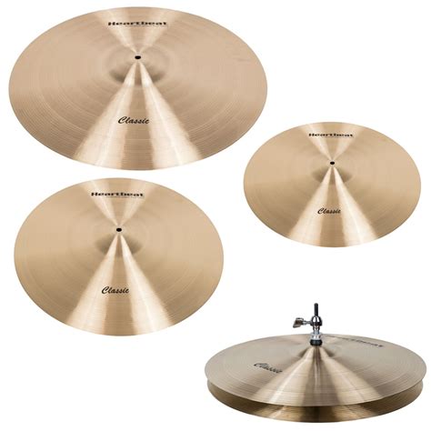 Heartbeat offers a range of cymbal sets with different sizes, styles and sounds for the worship community. . Heartbeat cymbals